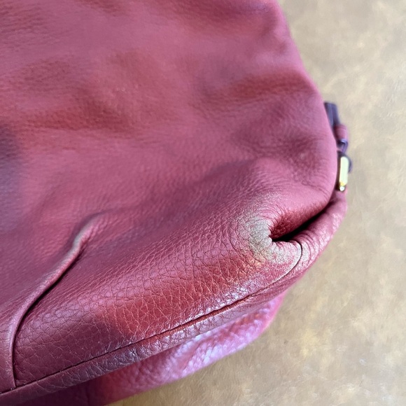 Coach Pebbled Leather Hobo Shoulder Bag - Picture 11 of 15